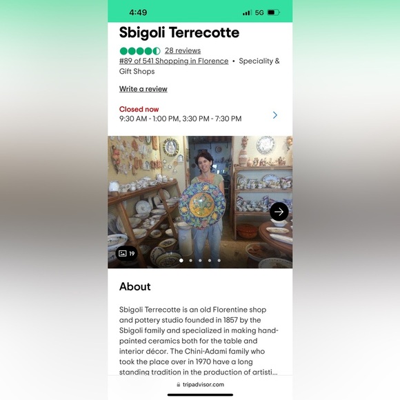 Italian blue birds fruit bowl bowl Labor Deruta hand painted Sbigolo Terrotte - Picture 16 of 16